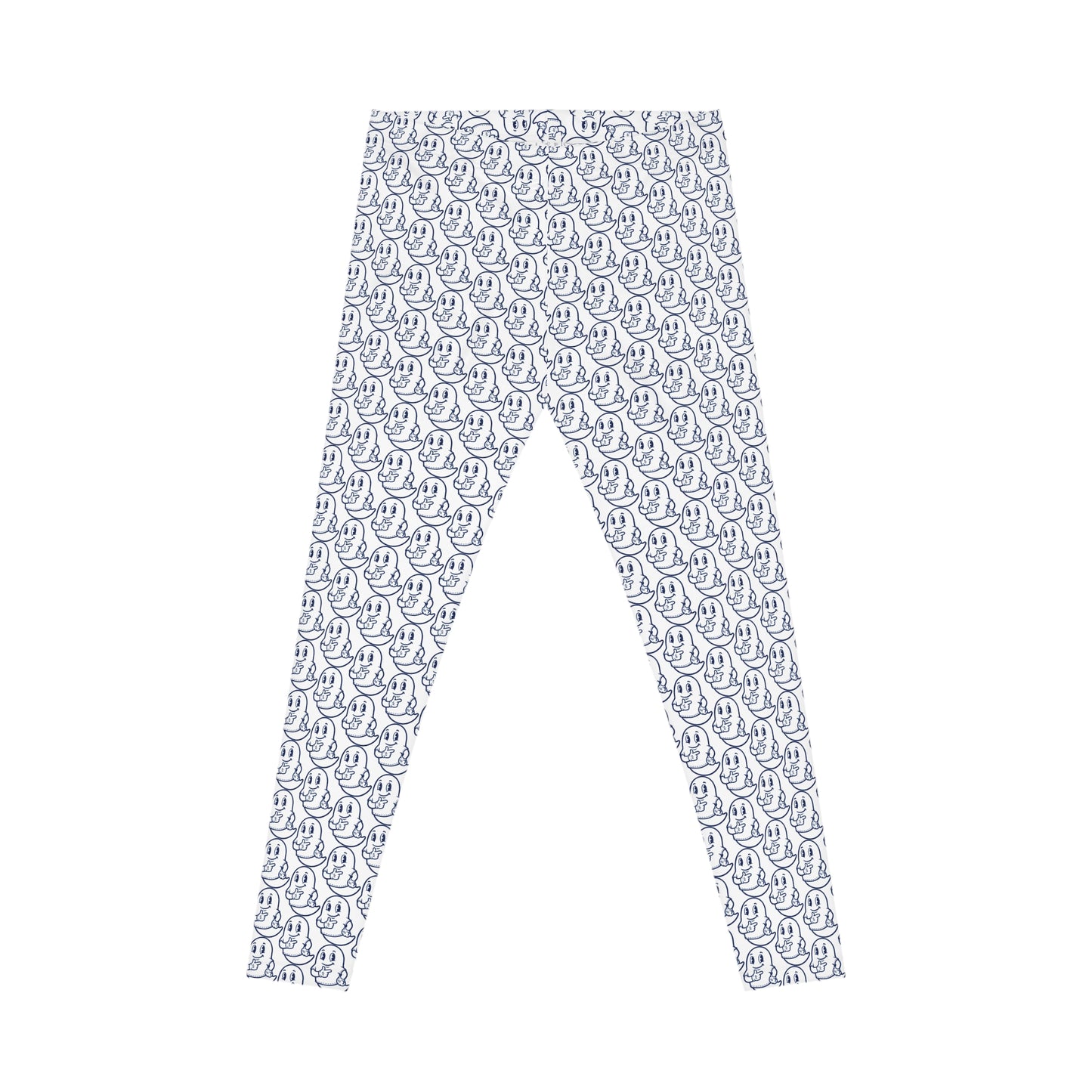 Tightee Ghost Doodle Leggings — Cute All-Over Print Women's Casual Leggings